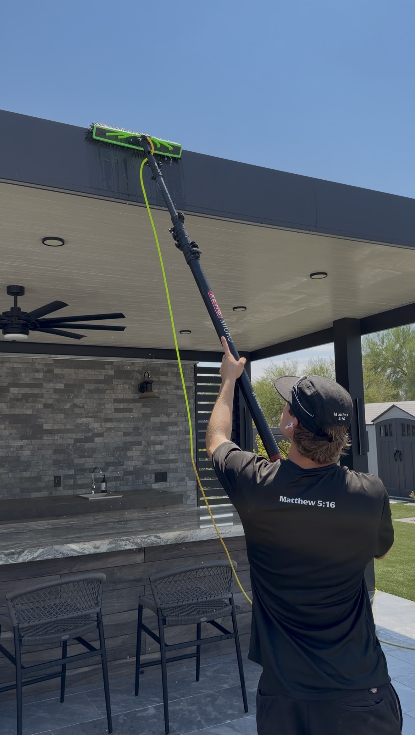 Patio & Backyard Cleaning