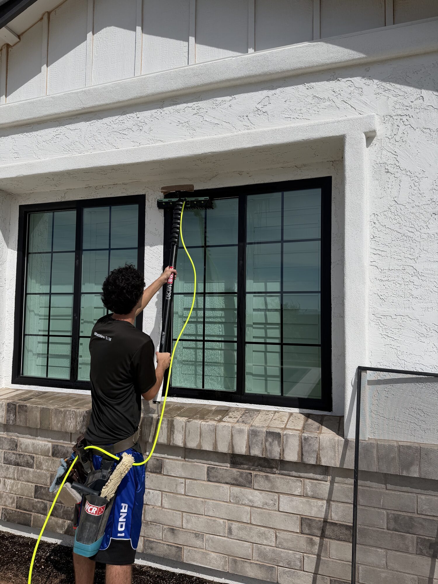 A Farmhouse Window, Pole Brushed